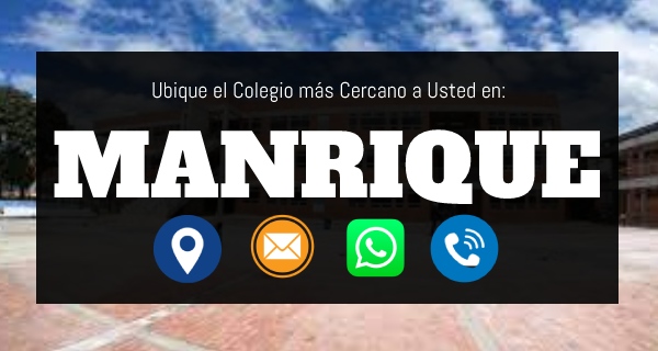 colegios en manrique medellin