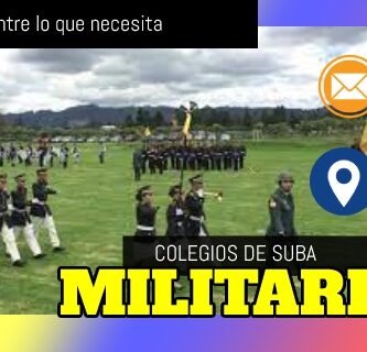 niños marcchando en los colegios militares dede suba