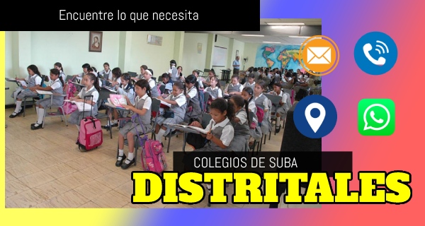 colegios distritales suba