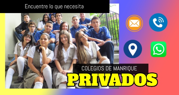 escuelas y colegios de manrique medellin